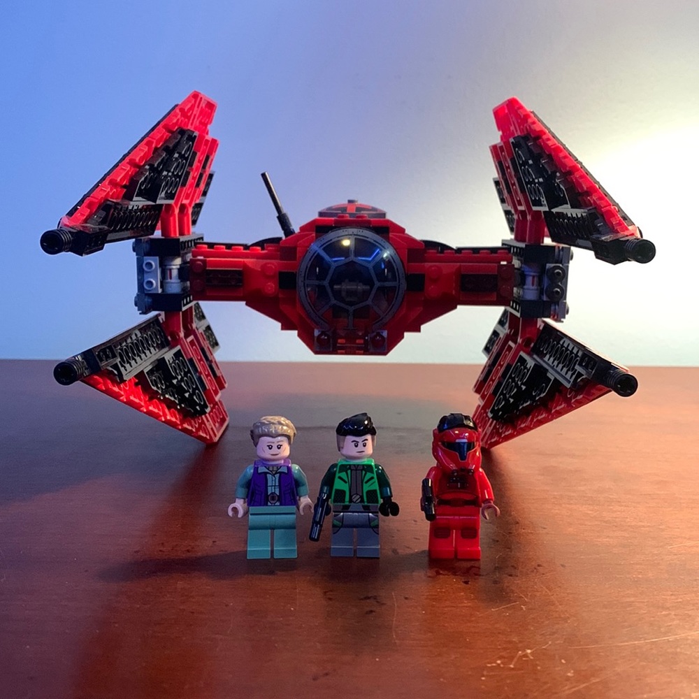 Lego Star Wars Major Vonregs TIE Fighter (75240) good Condition